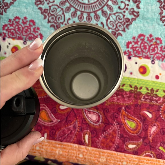 Stanley Black Tumbler with Green Accents - Picture 2 of 3